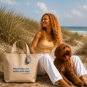 🐾 Beach Days Are Better With Dogs – Tote Bag