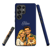 "Cartoon" Hondencase voor Samsung