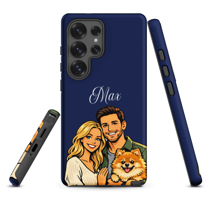"Cartoon" Hondencase voor Samsung