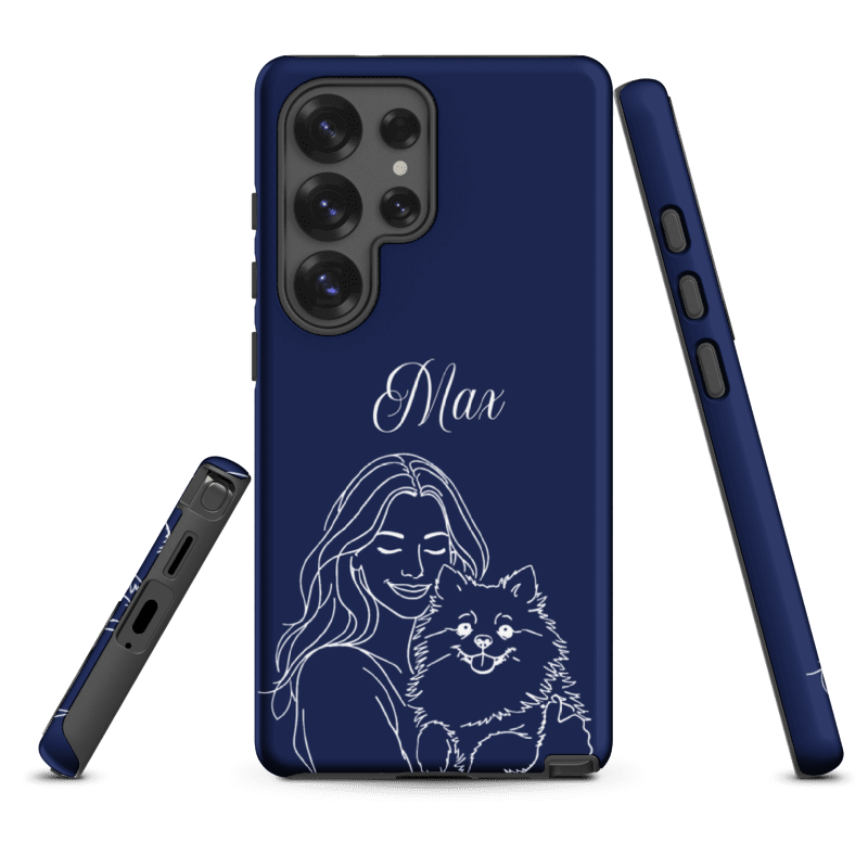 "Minimalistic" Hondencase voor Samsung