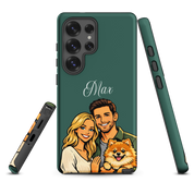 "Cartoon" Hondencase voor Samsung
