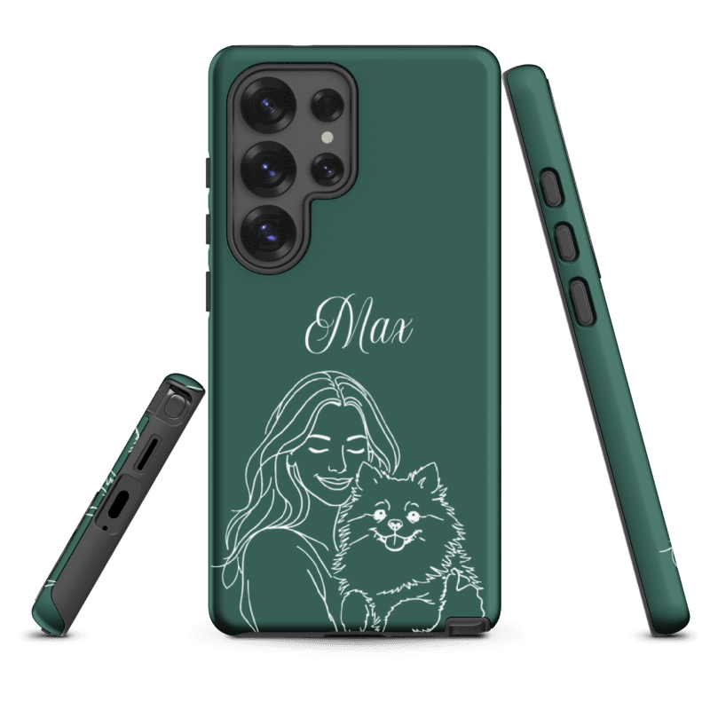 "Minimalistic" Hondencase voor Samsung