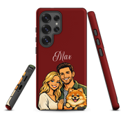 "Cartoon" Hondencase voor Samsung