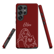 "Minimalistic" Hondencase voor Samsung