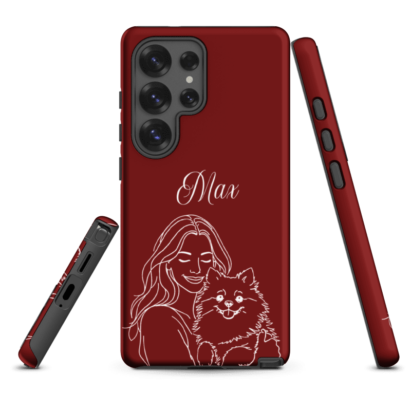 "Minimalistic" Hondencase voor Samsung