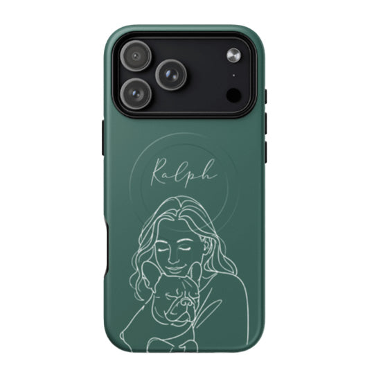 Iphone 17 Pro Max - DonkergroenWit