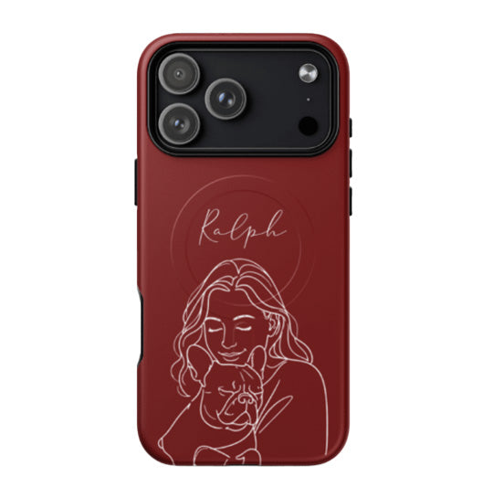 Iphone 17 Pro Max - DonkerroodWit