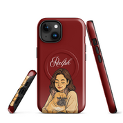 "Cartoon" Hondencase voor iPhone