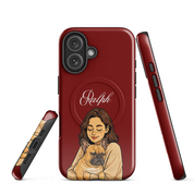 "Cartoon" Hondencase voor iPhone