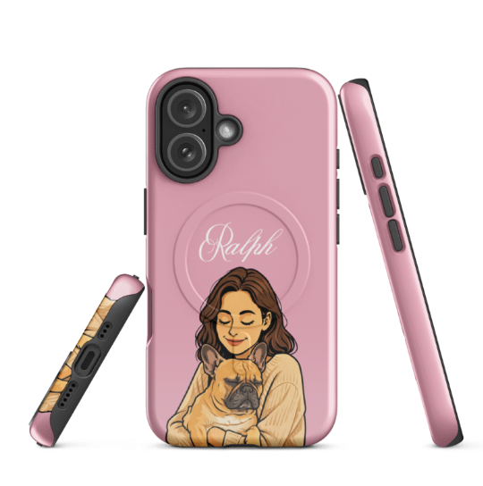 "Cartoon" Hondencase voor iPhone