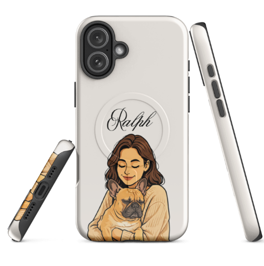 "Cartoon" Hondencase voor iPhone