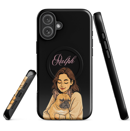 "Cartoon" Hondencase voor iPhone
