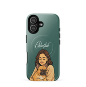 "Cartoon" Hondencase voor iPhone