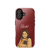 "Cartoon" Hondencase voor iPhone