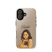"Cartoon" Hondencase voor iPhone