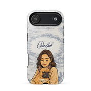"Cartoon" Hondencase voor iPhone