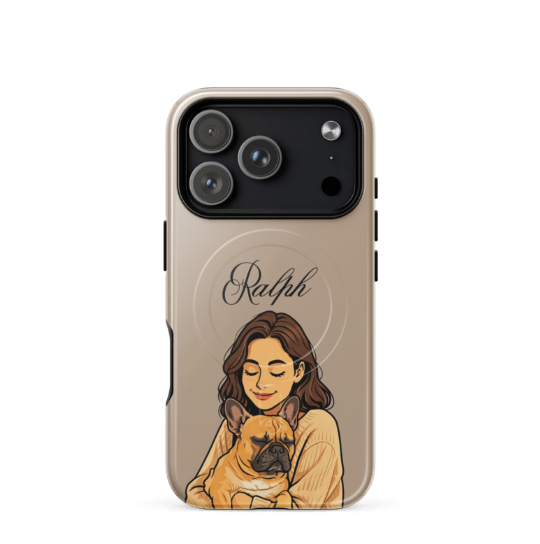 "Cartoon" Hondencase voor iPhone