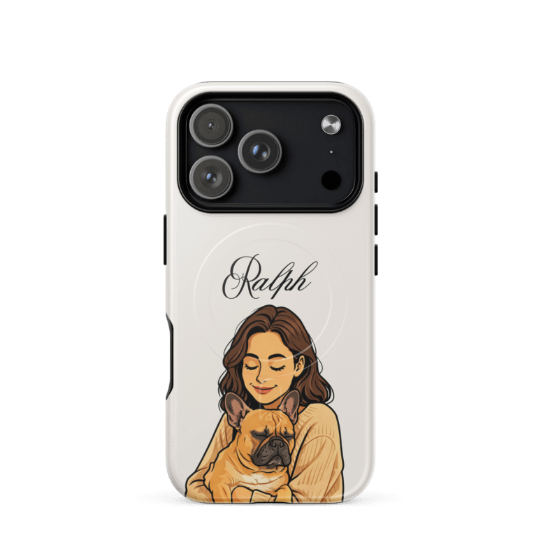 "Cartoon" Hondencase voor iPhone