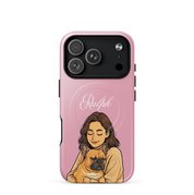 "Cartoon" Hondencase voor iPhone