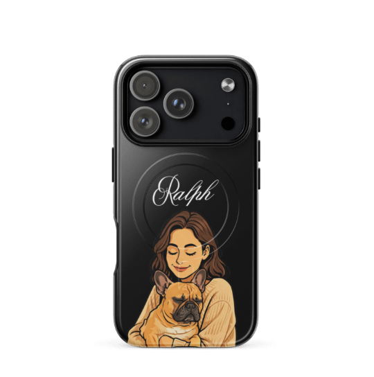 "Cartoon" Hondencase voor iPhone