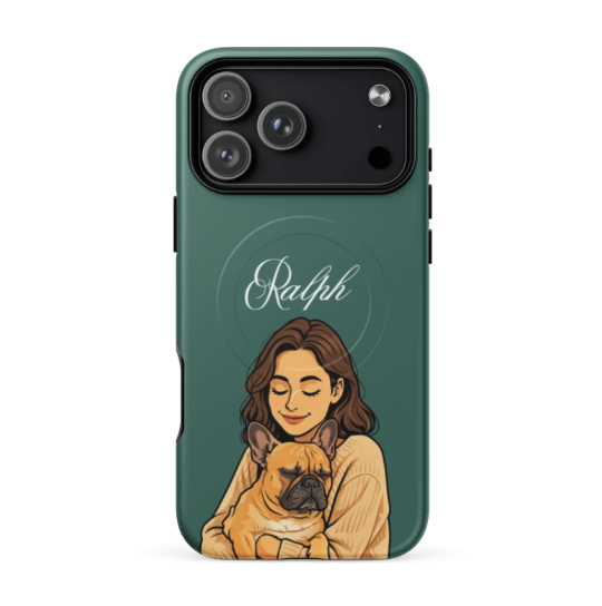 "Cartoon" Hondencase voor iPhone