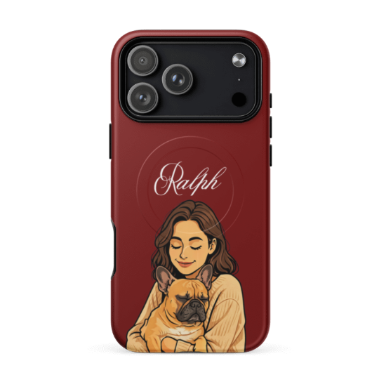 "Cartoon" Hondencase voor iPhone