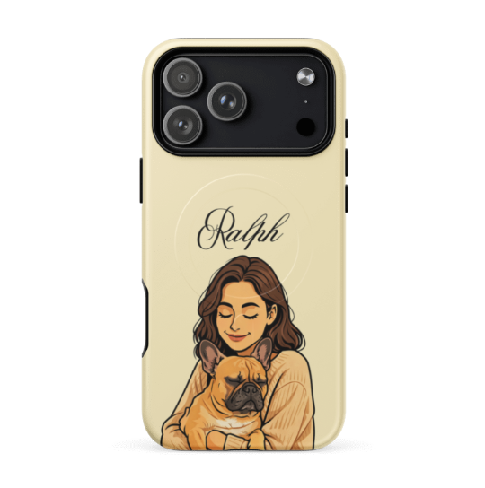 "Cartoon" Hondencase voor iPhone