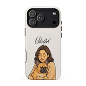 "Cartoon" Hondencase voor iPhone