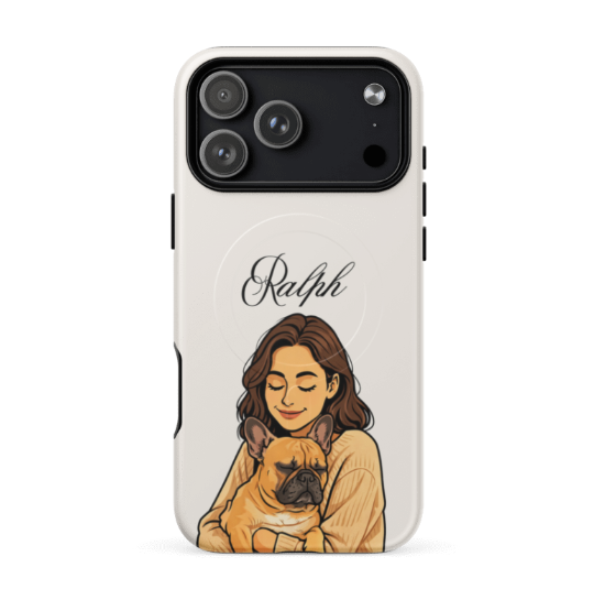 "Cartoon" Hondencase voor iPhone