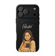 "Cartoon" Hondencase voor iPhone