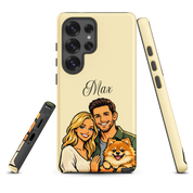 "Cartoon" Hondencase voor Samsung