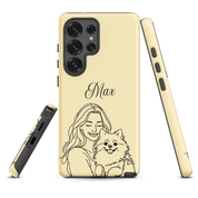"Minimalistic" Hondencase voor Samsung