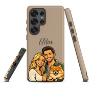"Cartoon" Hondencase voor Samsung