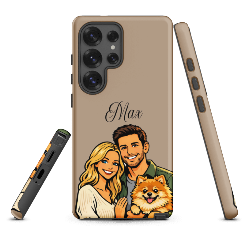 "Cartoon" Hondencase voor Samsung