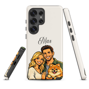 "Cartoon" Hondencase voor Samsung