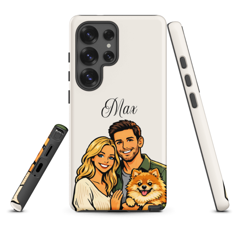 "Cartoon" Hondencase voor Samsung