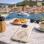 "Minimalistic" Hondencase voor iPhone