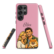 "Cartoon" Hondencase voor Samsung