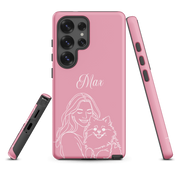 "Minimalistic" Hondencase voor Samsung