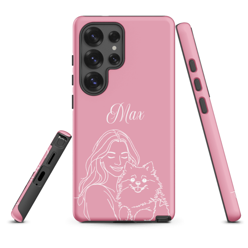 "Minimalistic" Hondencase voor Samsung