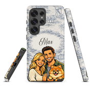 "Cartoon" Hondencase voor Samsung