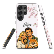 "Cartoon" Hondencase voor Samsung