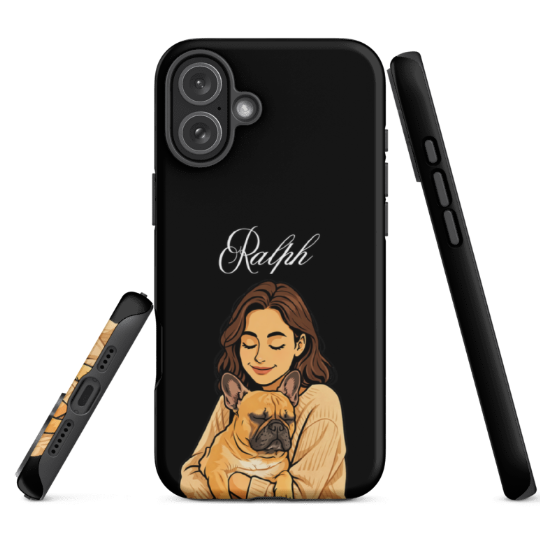"Cartoon" Hondencase voor iPhone