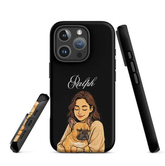 "Cartoon" Hondencase voor iPhone