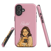"Cartoon" Hondencase voor iPhone