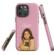 "Cartoon" Hondencase voor iPhone