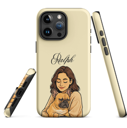 "Cartoon" Hondencase voor iPhone