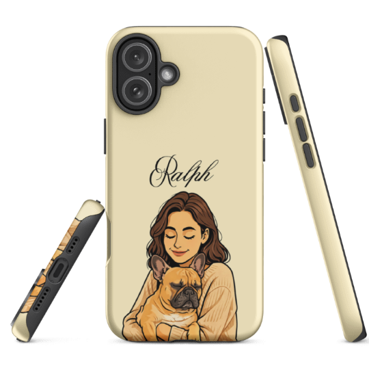 "Cartoon" Hondencase voor iPhone