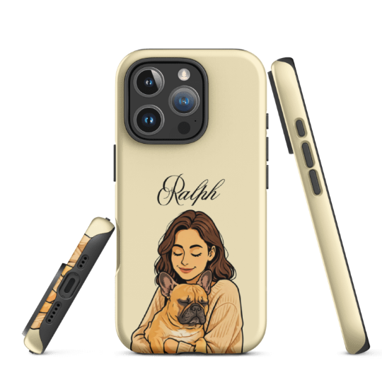 "Cartoon" Hondencase voor iPhone