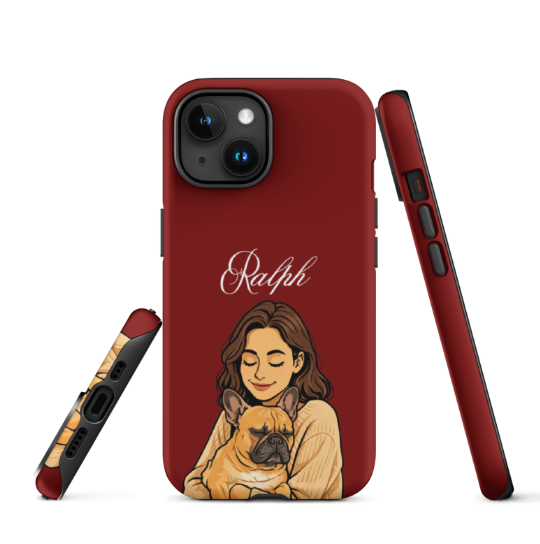 "Cartoon" Hondencase voor iPhone